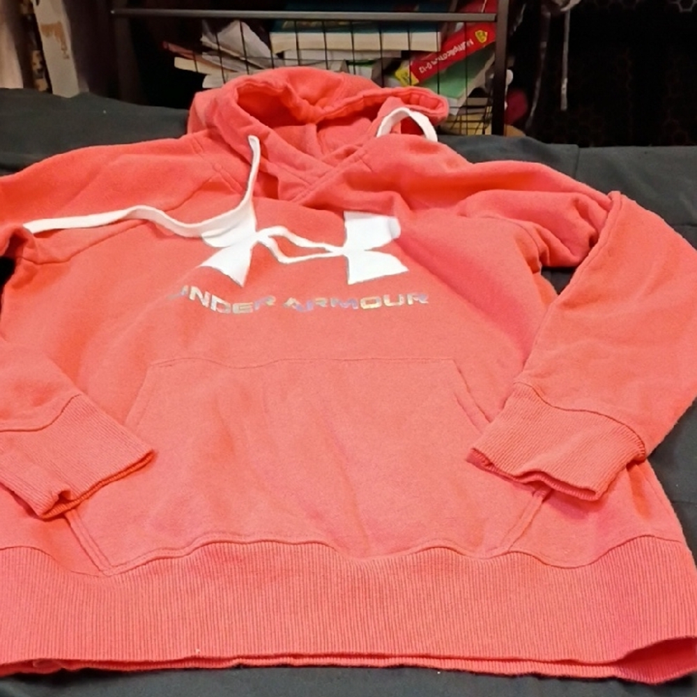 Under Armour Hoodie with White Logo
